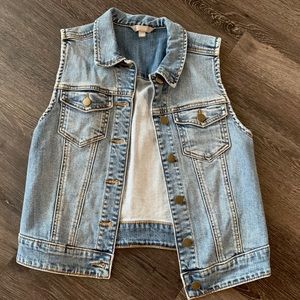 Denim vest